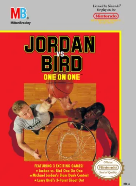 Jordan vs Bird - One on One (USA) box cover front